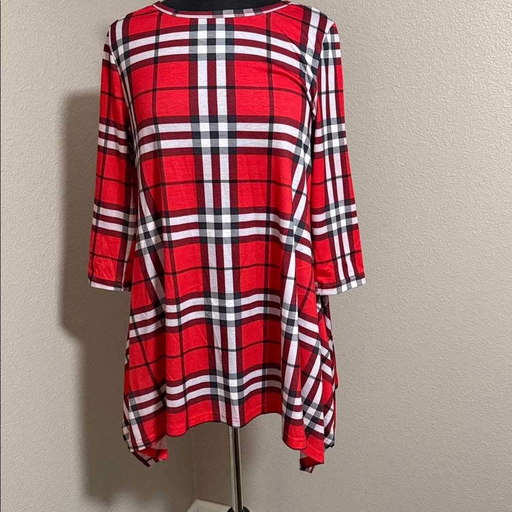 Nuggles Plaid top